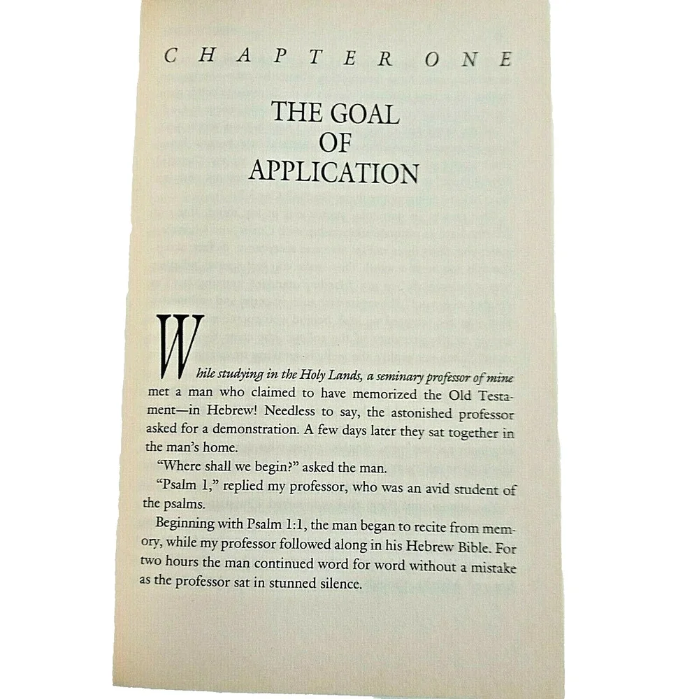 Applying the Bible: A Practical Guide to Getting the Most from The Bible Book